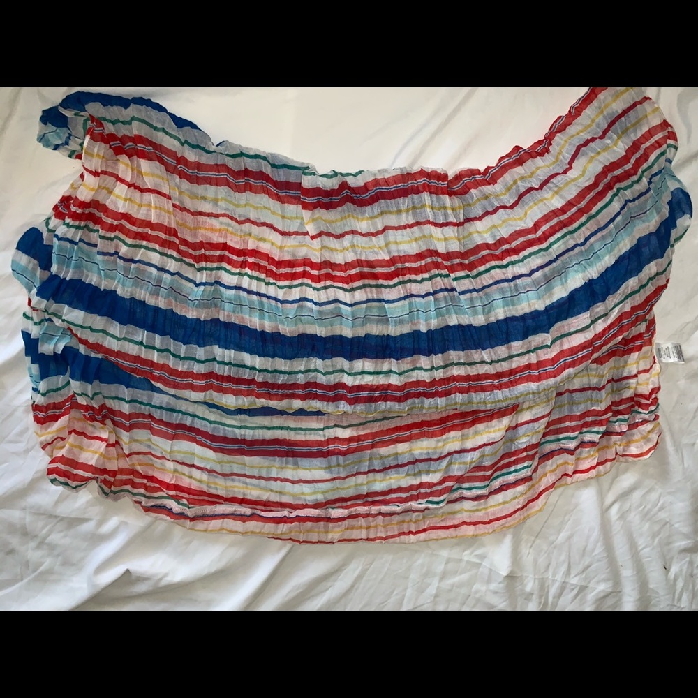 5/$20 lightweight infinity scarf primary colors